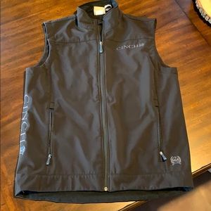 Men’s Black Cinch Soft shell Vest